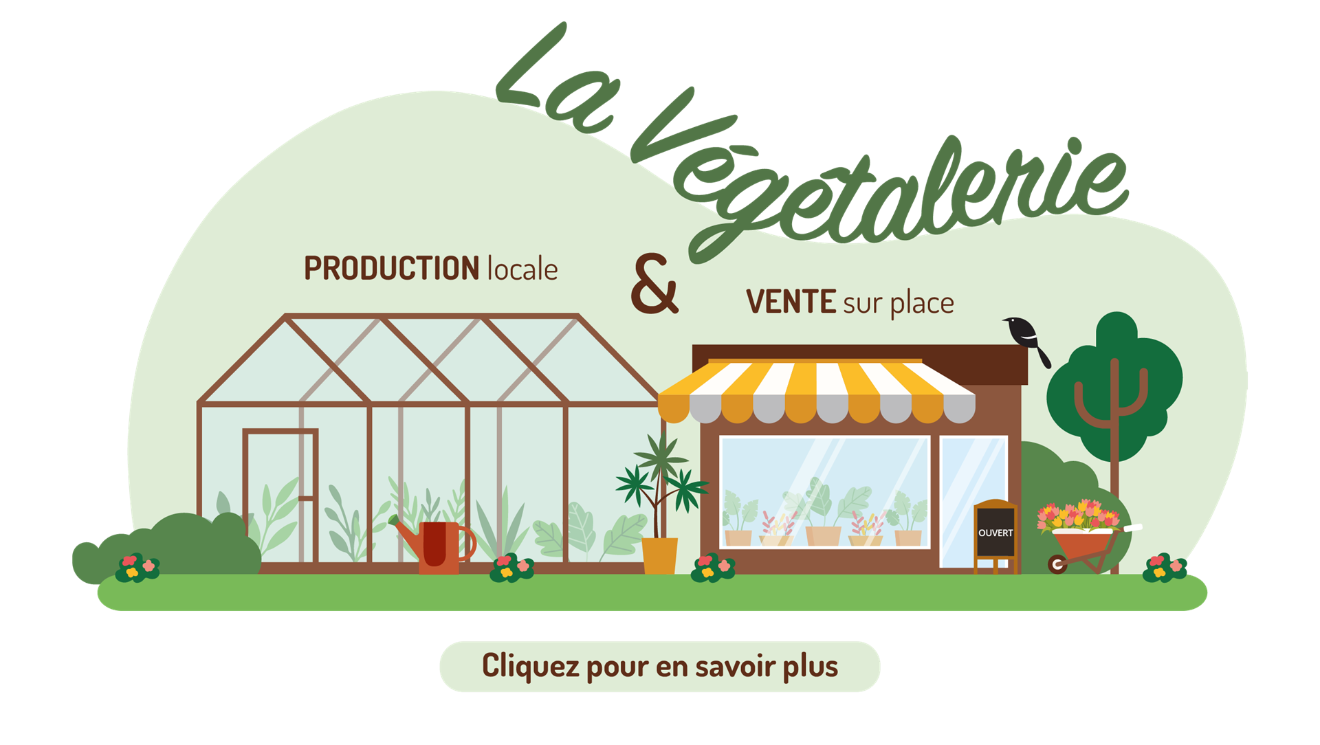 Bienvenue dans nos Végétaleries